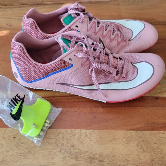 NWOT Nike Men’s Size 8.5 Zoom Rival Sprint Track Running Club Shoes with Spikes - Picture 1 of 10